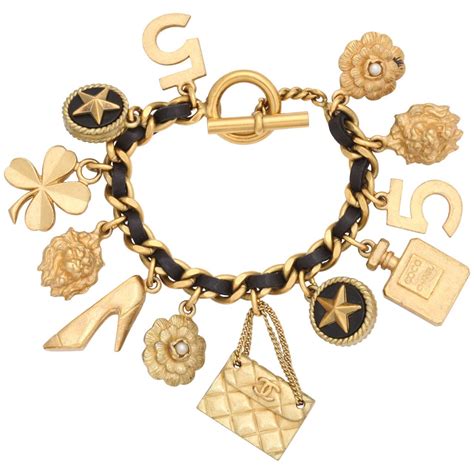 chanel chatm|authentic Chanel charm bracelets.